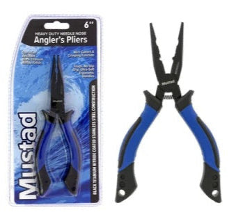 Mustad Straight Nose Pliers 6”