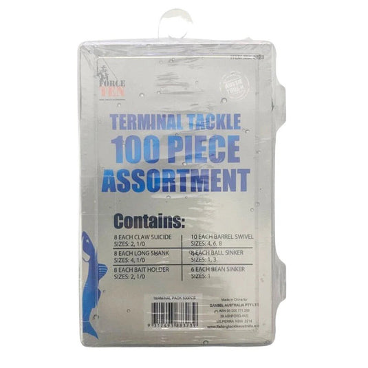 Force Ten 100pcs Terminal Tackle Kit
