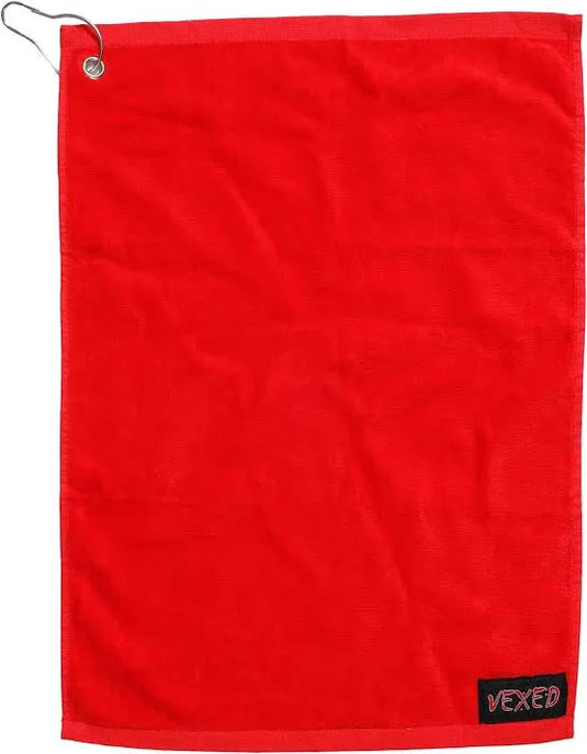 Vexed Fishing Towel - Red