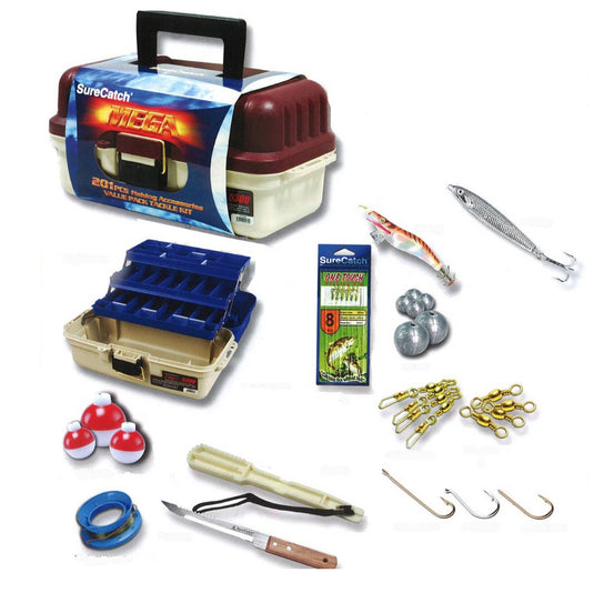 Sure Catch Mega 201pc Tackle Box