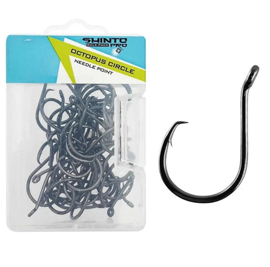 Shinto Pro Octopus Circle Hooks (Bulk box)