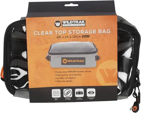 Wildtrak Explorer Clear Top Storage Bag
