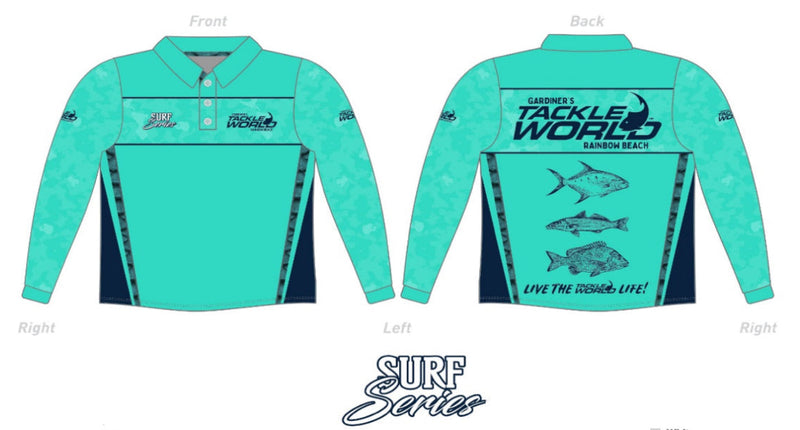 Load image into Gallery viewer, Cooler Fishing Pack + Surf Series Fishing Jersey (Dart, Whiting, Bream)