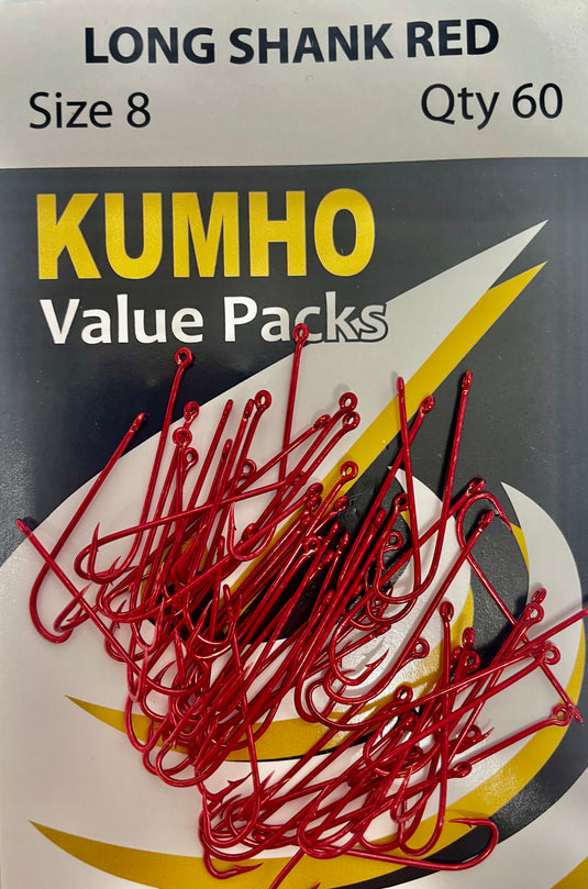 Kumho Long Shank Red Hooks