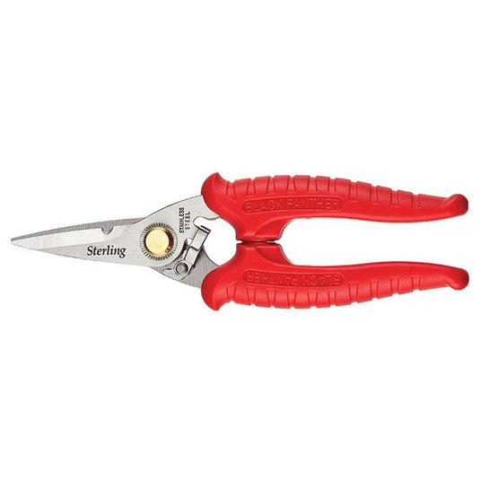Sterling Black Panther High Tensile Snips 185mm Red