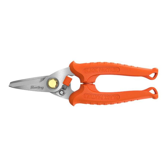 Sterling Black Panther Snips 180mm Safety Orange