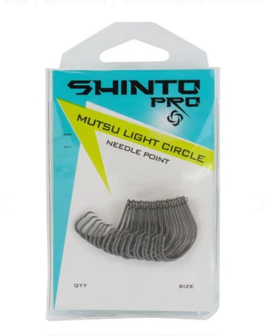 Shinto Pro Mutsu Light Circle Hooks (Small Pack)