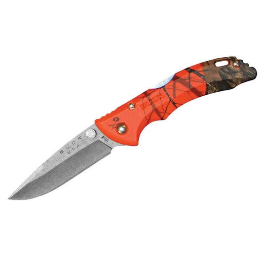 Buck BANTAM Orange Head Hunter Folding Pocket Knife 0284CMS9-B