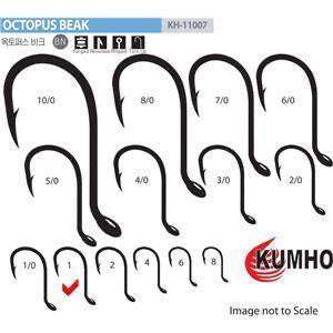 Kumho Octopus Beak Hooks - Value Pack