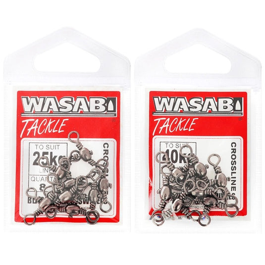Wasabi 3 Way Swivels 30kg
