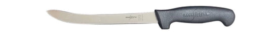 Sicut 8” Curved Fillet Half Flex Knife Black Handle