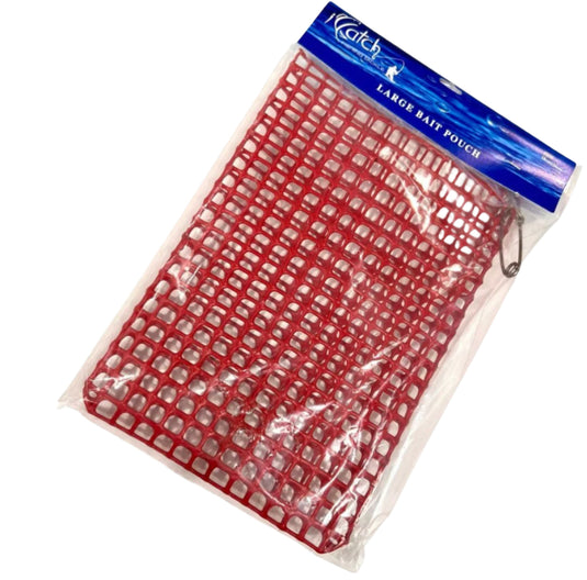 Icatch Large Crab Pot Bait Pouch - HD with bait clip
