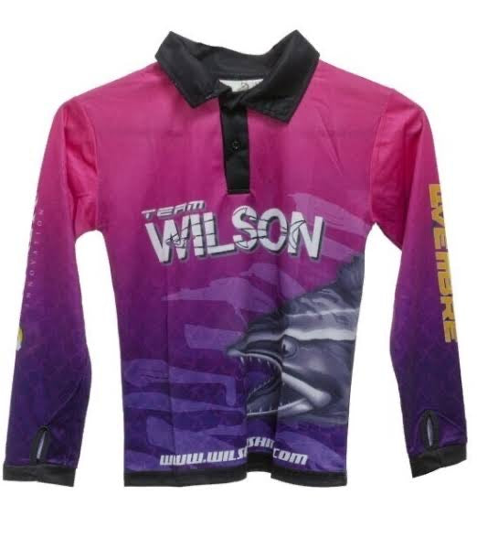 Wilson Fishing Jersey - Kids