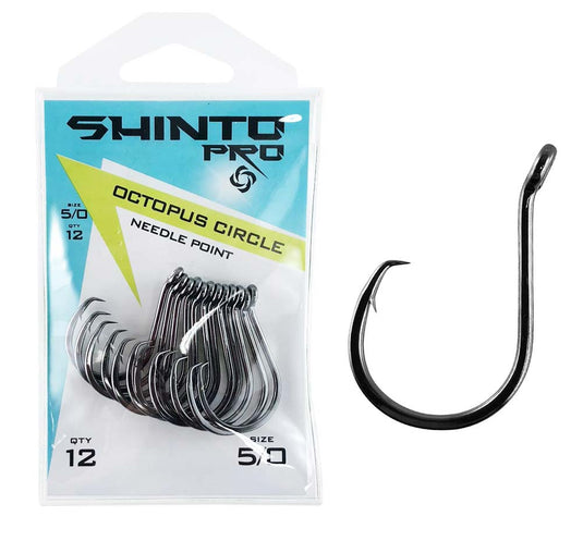 Shinto Pro Octopus Circle Hooks (Small Pack)