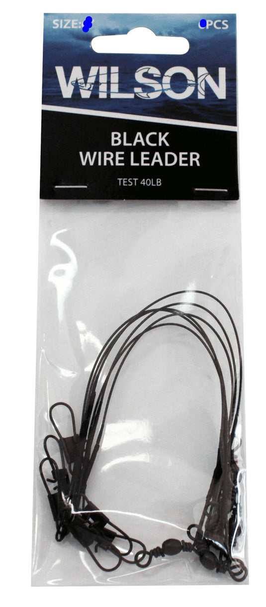 Wilson Black Wire Leader