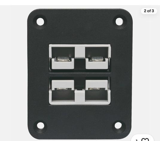 Wildtrak Anderson Style Twin Flush Panel Mount