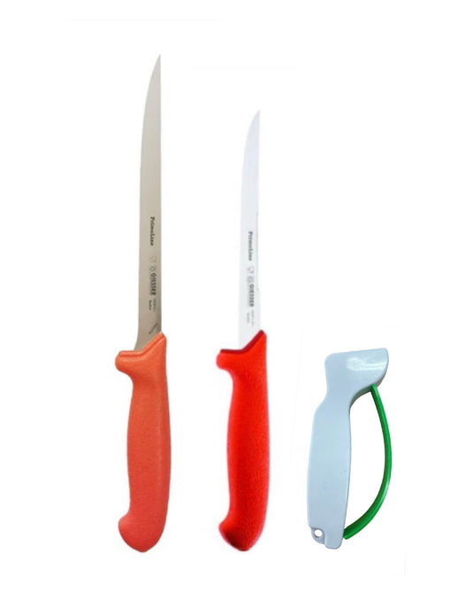 Giesser Filleting Bundle + Free Knife Sharpener