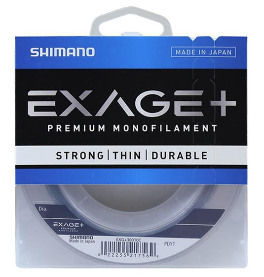 SHIMANO Exage + Premium Monofilament 500m [LIN:15lb]