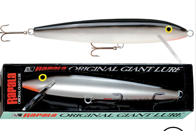 Load image into Gallery viewer, Rapala Giant Lures [COL:Silver Black]
