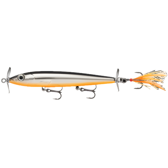 Rapala X-Rap Prop XRPR-11 [COL:Black Chrome Orange]