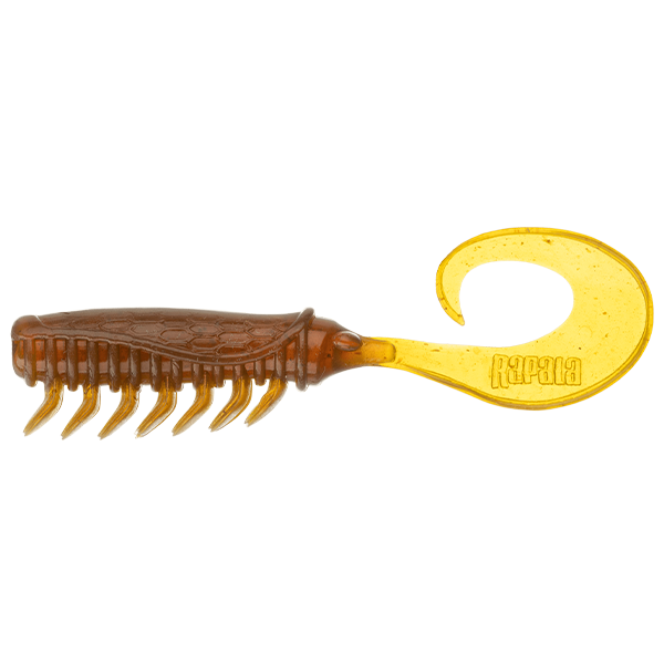 Load image into Gallery viewer, Rapala Crush City Plastics - Creeper 2.5" (8 Pack) [COL:Motor Oil UV]
