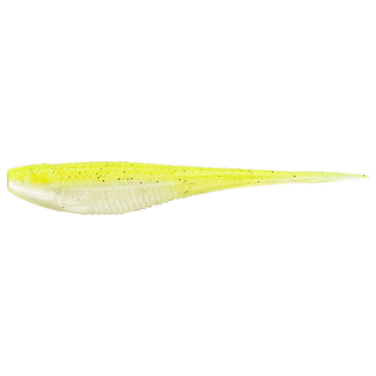 Rapala Crush City Plastics - The Jerk 3.75 (7 Pack) [COL:Neon Pearl]