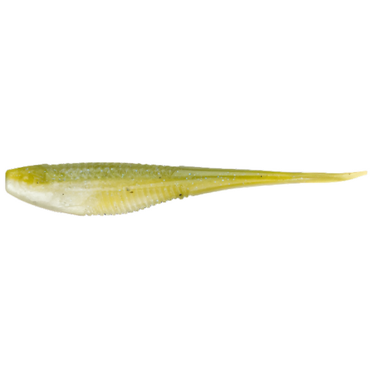 Rapala Crush City Plastics - The Jerk 3.75 (7 Pack) [COL:Pearl Watermelon]