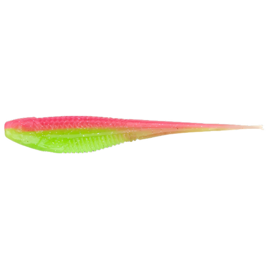 Rapala Crush City Plastics - The Jerk 3.75 (7 Pack) [COL:Whitebait]