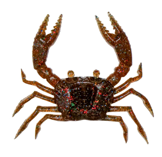 Rapala Crush City Trickster 1.5" Crab (6 Pack) [COL:Bloodworm UV]