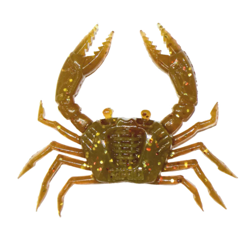 Load image into Gallery viewer, Rapala Crush City Trickster 1.5" Crab (6 Pack) [COL:Camo Crab]
