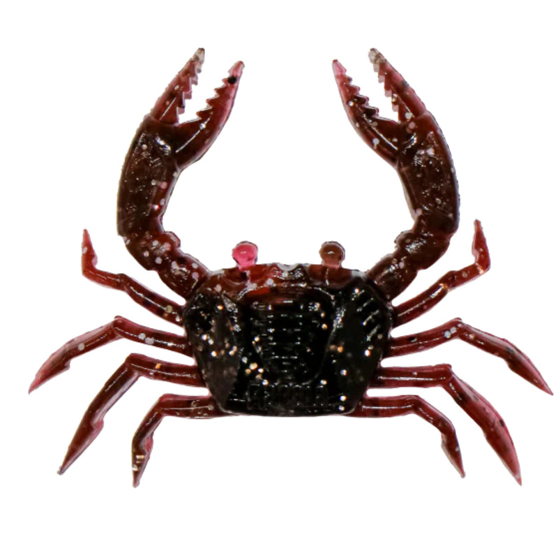 Load image into Gallery viewer, Rapala Crush City Trickster 1.5" Crab (6 Pack) [COL:Rock Crab]

