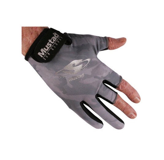 Mustad Sun Gloves [TIT:Mustard Sun Gloves Large]