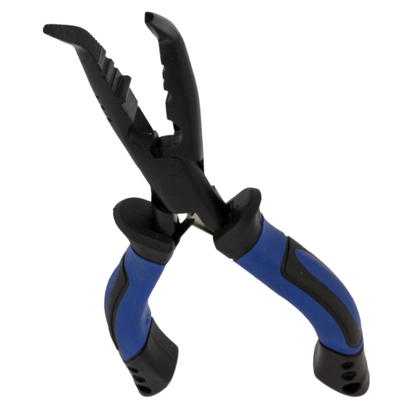 Load image into Gallery viewer, Mustad 6" HD Bent Nose Anglers Pliers
