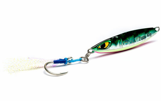 Mustad Zippy Jigs 60g [COL:Green Mackeral]