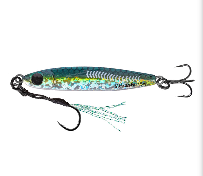 Load image into Gallery viewer, Mustad Mezashi Jig 30g [COL:AJI]
