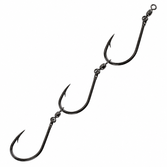 Mustad Big Gun 3 Hook Gang GS3-10829NP-BN [SIZ:6/0]