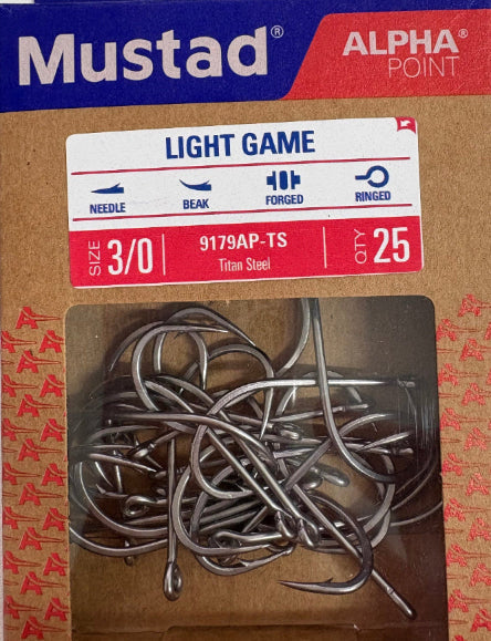 Mustad Light Game Hooks 9179 (25pk) [SIZ:4/0]