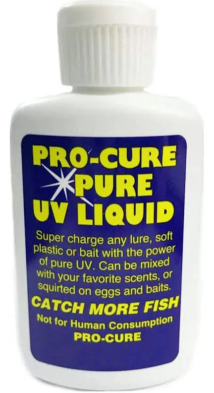 Pro Cure Bad Azz Liquid Bait Dye 2oz [COL:Pure UV Liquid]