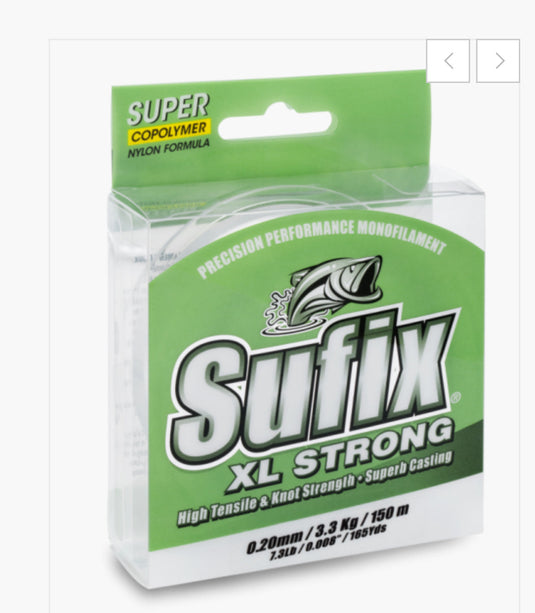 Sufix XL Strong Platinum Mono [LIN:16.9lb]
