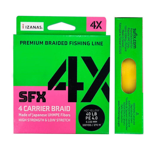 Sufix SFX Braid X4 - 300yds [SIZ:20lb]