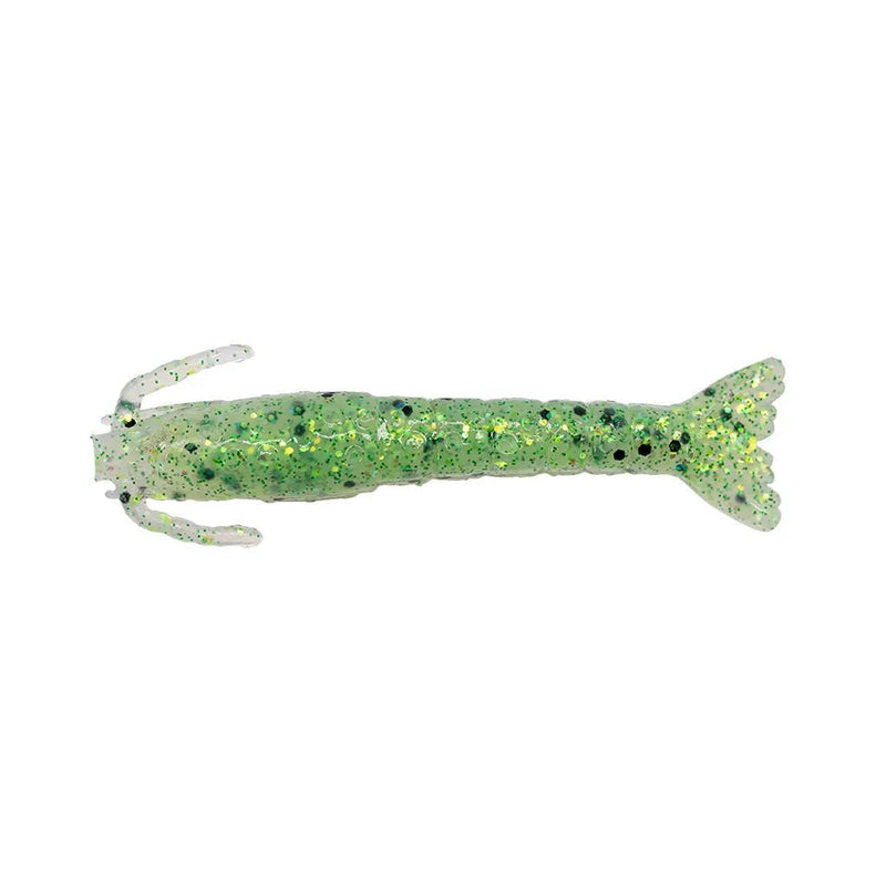 Load image into Gallery viewer, Berkley Gulp Shrimp 2" [COL:Green Haze Fleck]
