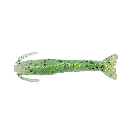 Berkley Gulp Shrimp 2" [COL:Green Haze Fleck]