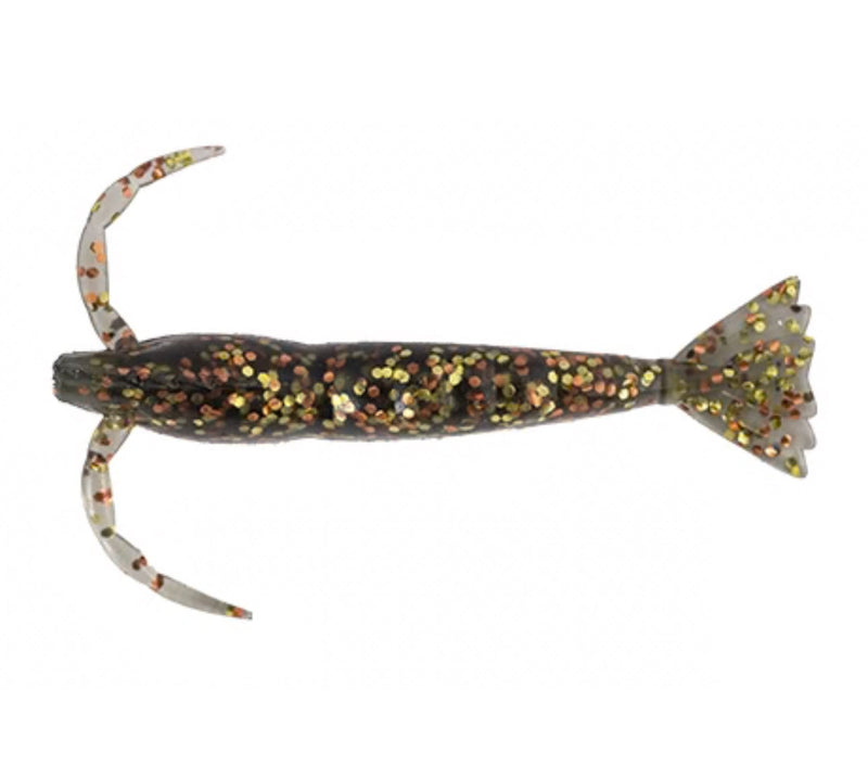 Load image into Gallery viewer, Berkley Powerbait Power Shrimp 3" (5 Pack) [COL:Dark Night]
