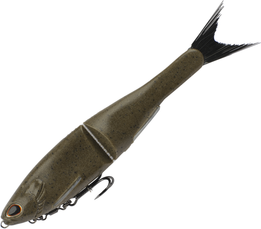 Berkley Power Bait Nessie 7 [COL:Green Pumpkin]