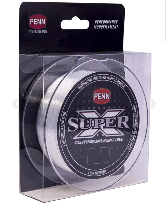 PENN Super X Mono 300m - Clear [LIN:12lb]