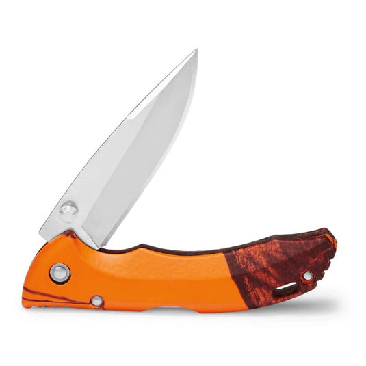 Buck BANTAM Orange Head Hunter Folding Pocket Knife 0285CMS9-B