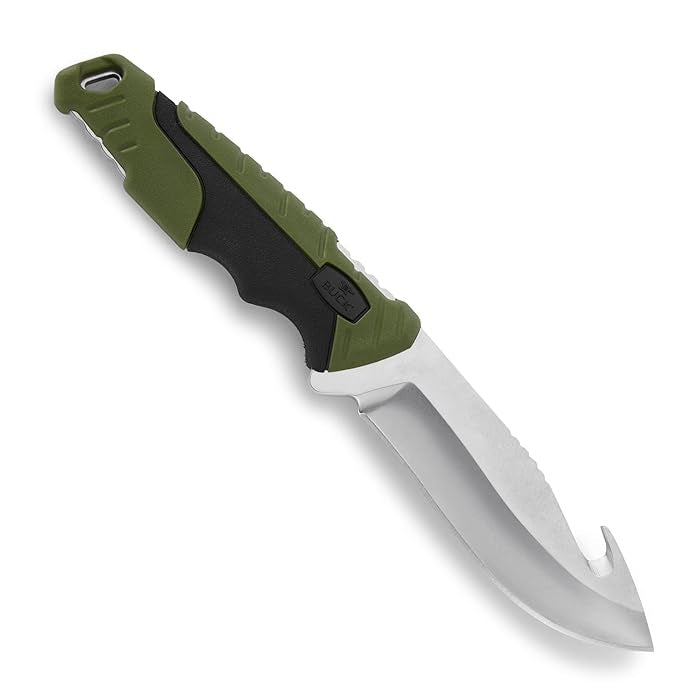 Load image into Gallery viewer, BUCK 657GRG Pursuit Gut Hook Knife 11.43cm
