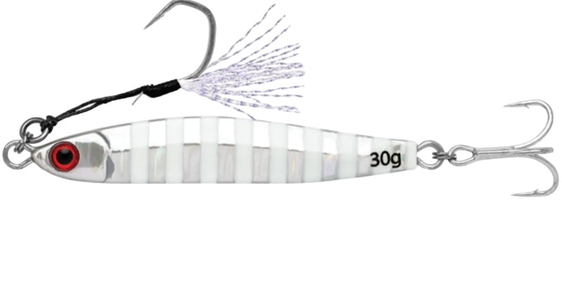 Load image into Gallery viewer, Storm Gomoku Storm Metals 18g [COL:Zebra Glow Silver]
