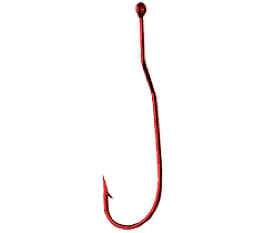 Tru-Turn 853 Red Aberdeen Hooks - 25 Box [SIZ:6]