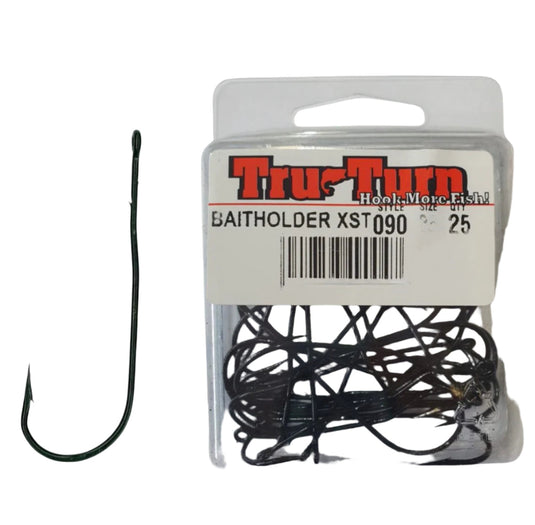 Tru-Turn 090 Bait Holder X-Strong Hooks [SIZ:6/0 (25Pk)]